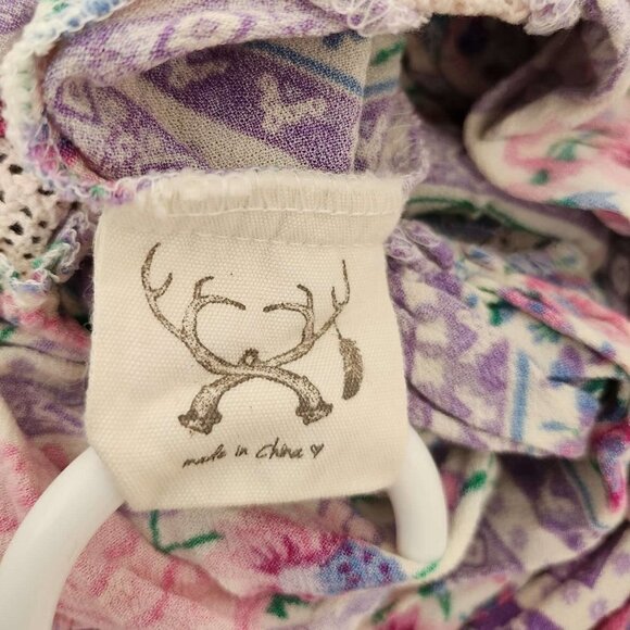 Spell and the Gypsy Collective Babushka Midi Dress Lavender XS b126 - Picture 15 of 16